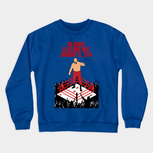 Ox Baker Cleveland Riot Crewneck Sweatshirt by michaelporter98